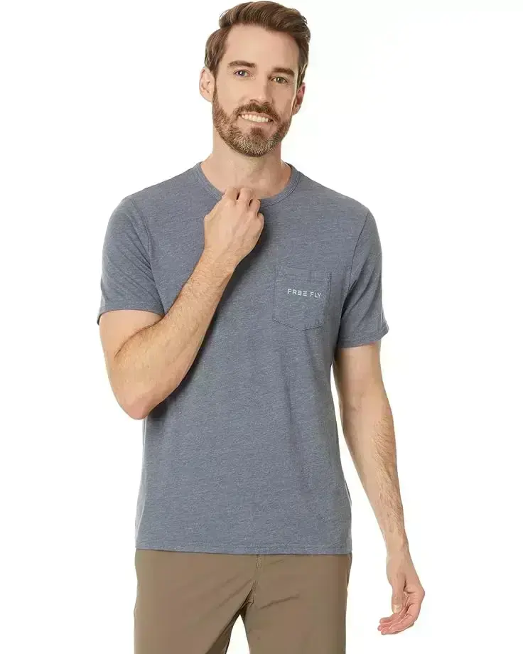 Men's Free Fly Comfort On Pocket Tee