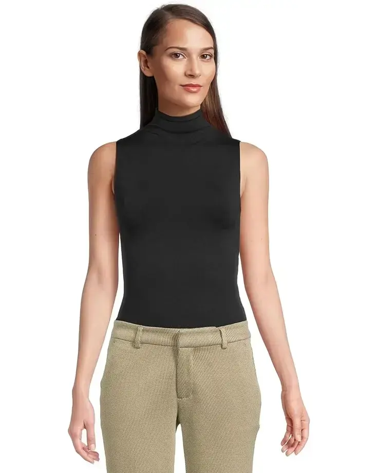 Women's Commando Prima Ballet Sleeveless Mockneck Bodysuit