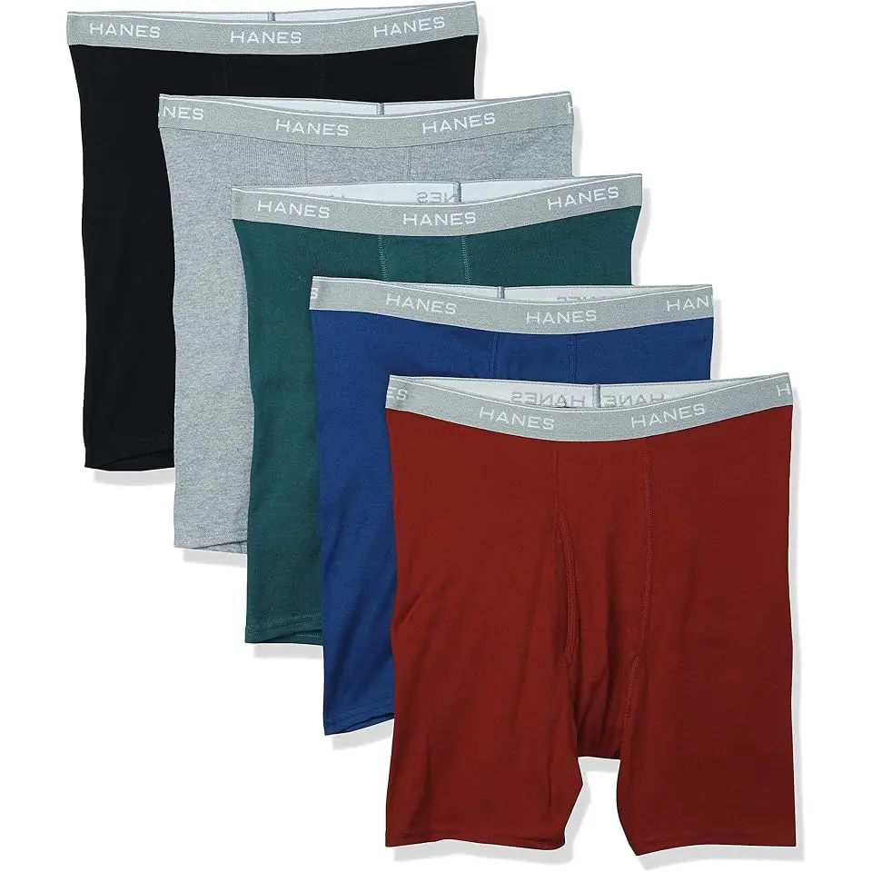 Tagless Cool Dri Boxer Briefs with ComfortFlex Waistband-Multiple Packs Available