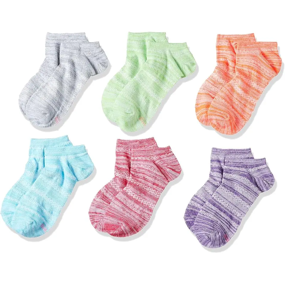 Womens Lightweight Breathable Super No Show Socks, 6-pair Pack