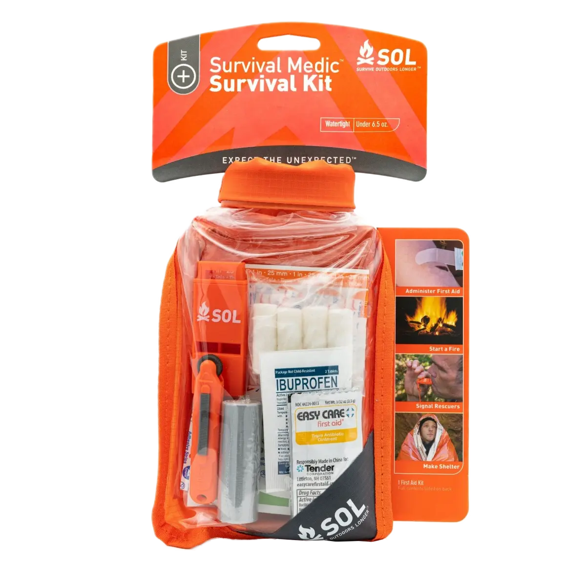 SOL Survival Medic Dry Bag Kit