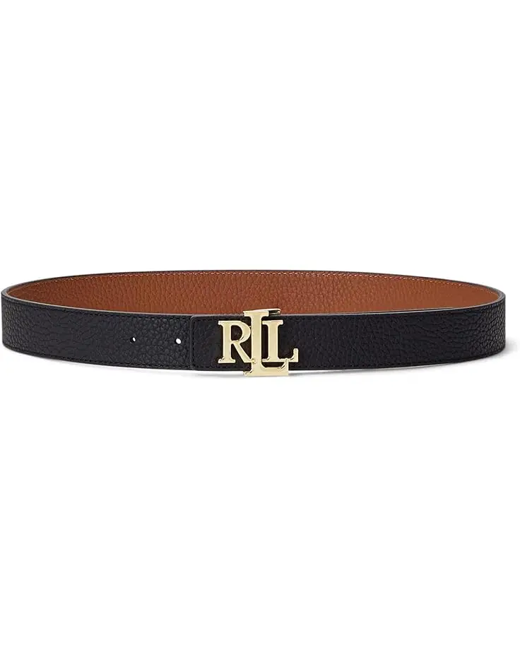 Women's Lauren Ralph Lauren Leather Reversible 30 Belt