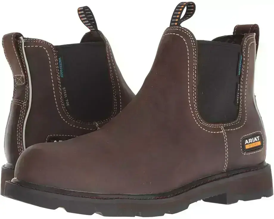 Men's Ariat Groundbreaker Chelsea H2O Steel Toe