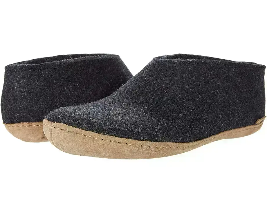 Unisex Glerups Wool Shoe Leather Outsole