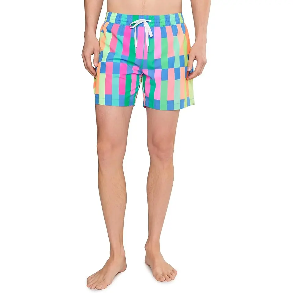 The Technicolor Stitches 5.5" (Classic Lined Swim Trunks)