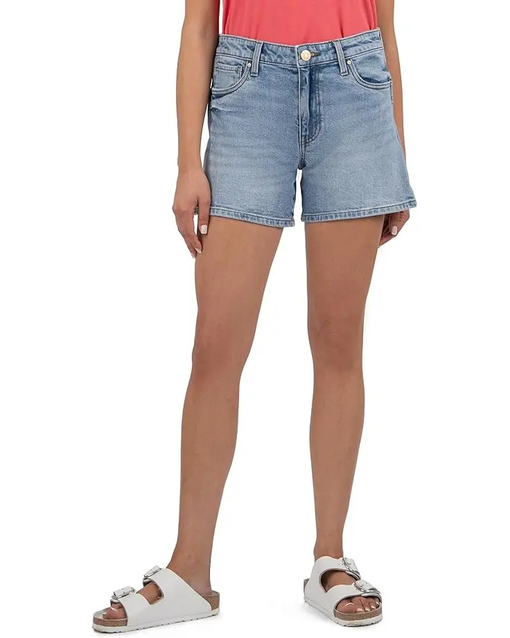 Jane High Rise Long Short With Regular Hem