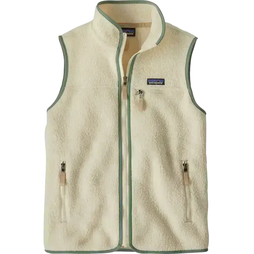 Women's Retro Pile Fleece Vest