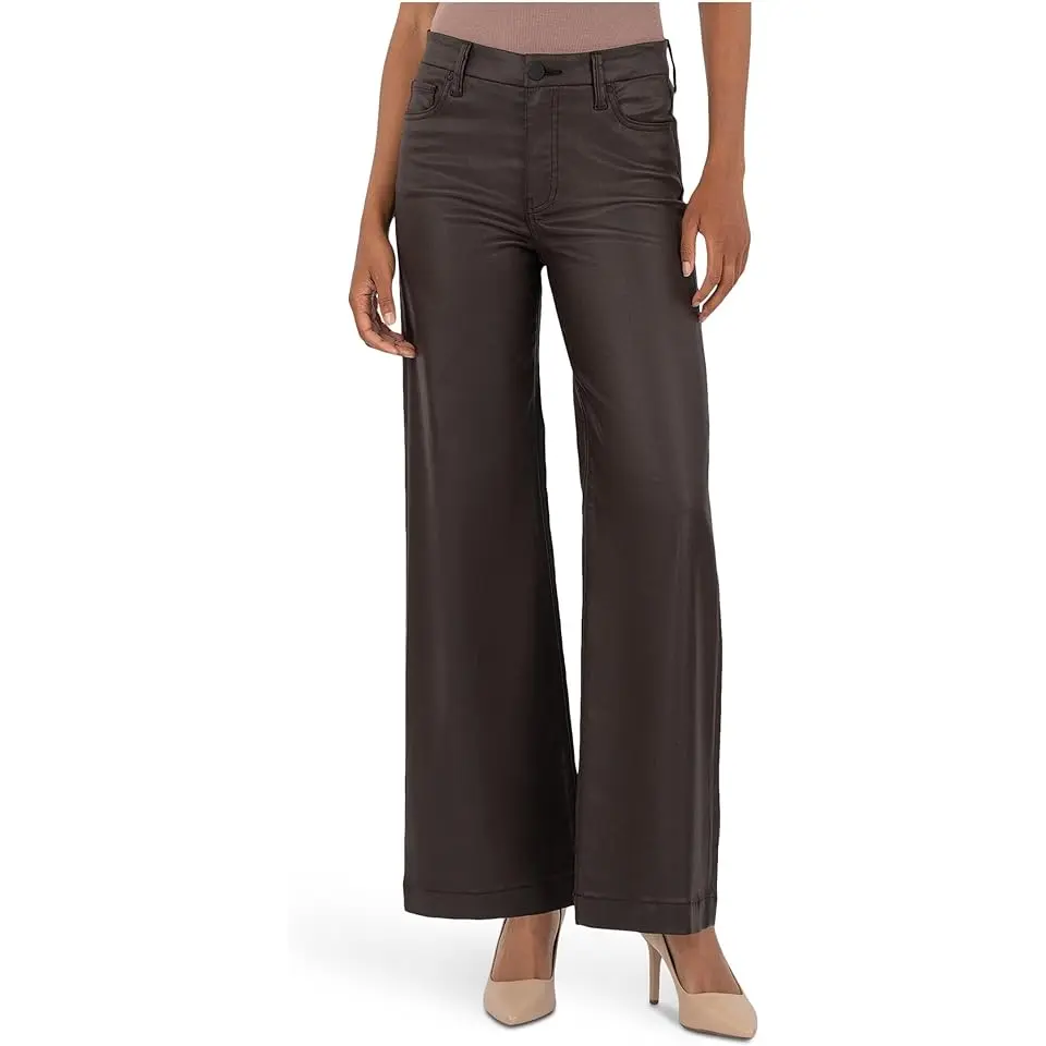 Meg High-rise Fab Ab Wide Leg Wide Hem