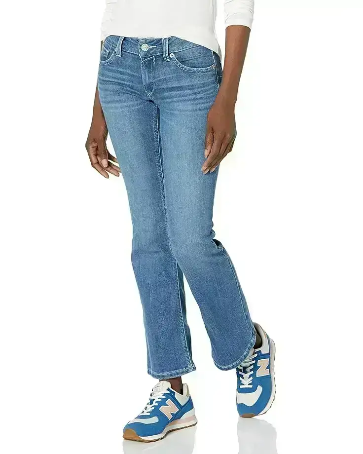 Real Mid-Rise Patricia Boot Jeans