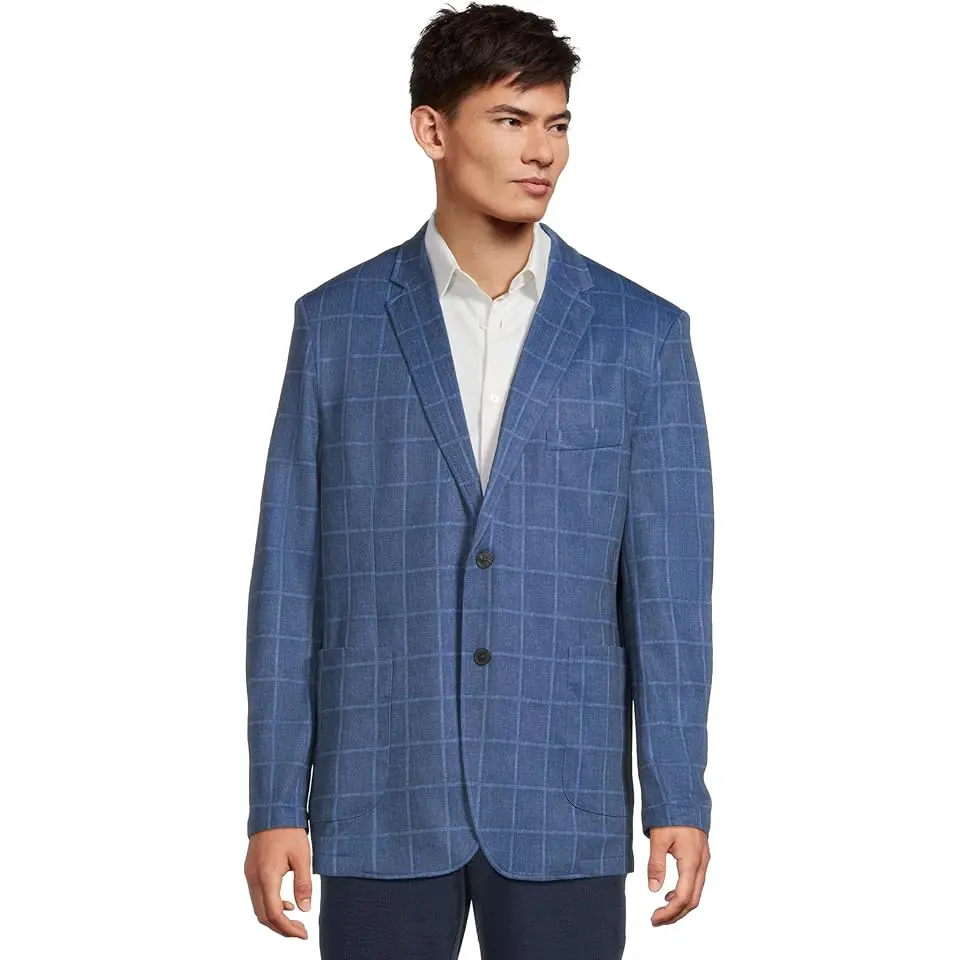 Relaxed Knit Blazer