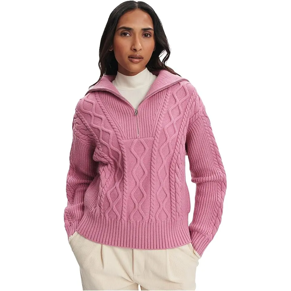 Didi Relaxed Cable 1/2 Zip