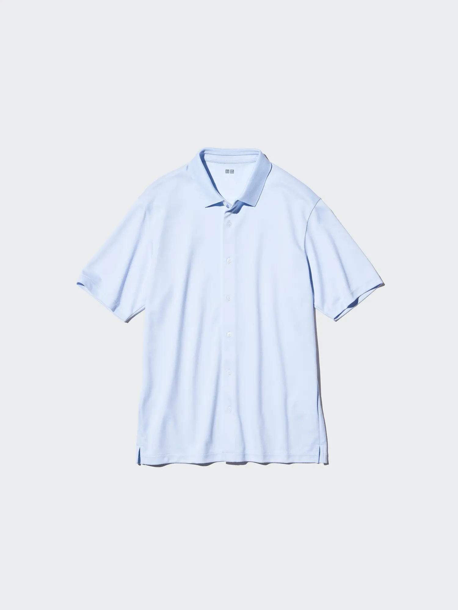 Unisex AIRism Cotton Pique Full Open Polo Shirt