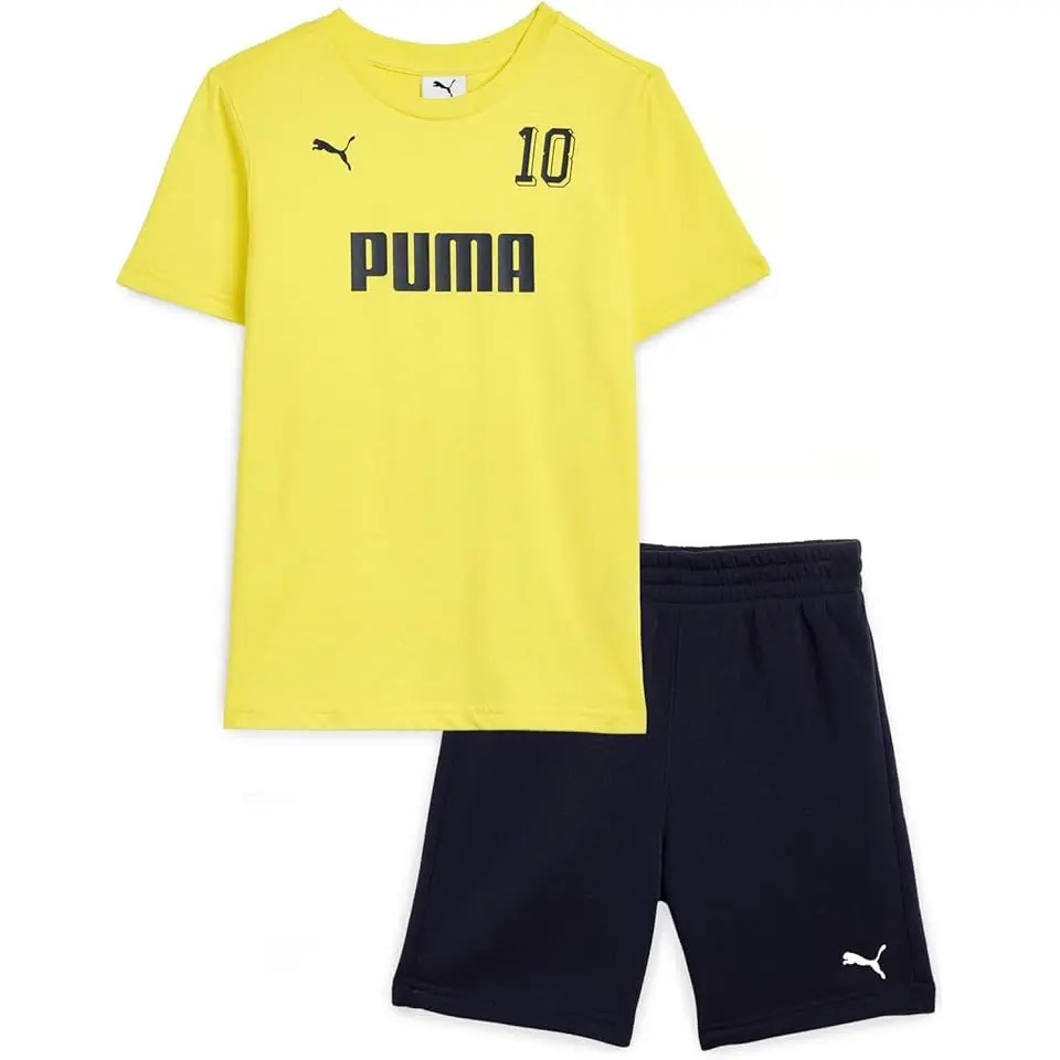Graphic T-Shirt & Fleece Short Set (Toddler/Little Kid/Big Kid)