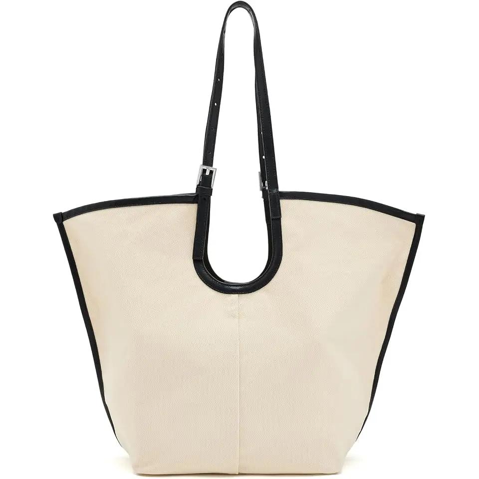 Ara East/West Canvas Tote