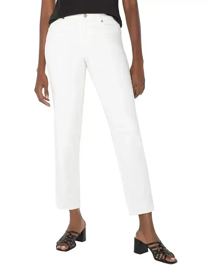Women's Liverpool Los Angeles Liv Non-Skinny Skinny Jean 28in Inseam in Bone White