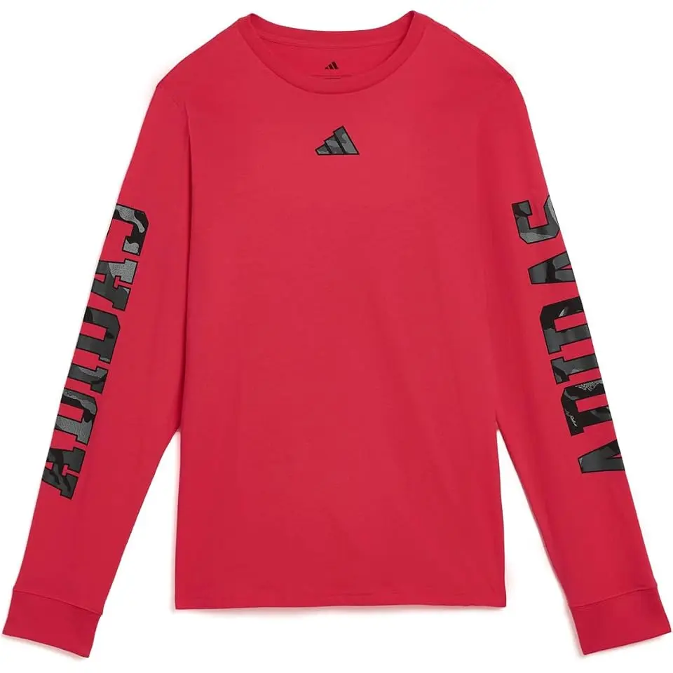 Long Sleeve Sportswear Camo Lineage Tee (Big Kid)
