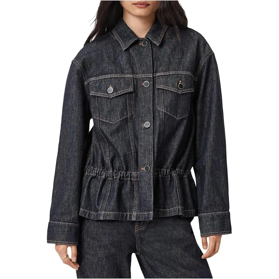 Denby Peplum Trucker