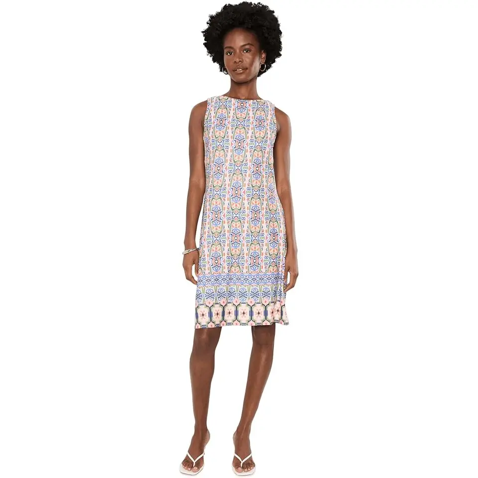 Darcy Mosaic Cove Sleeveless Dress