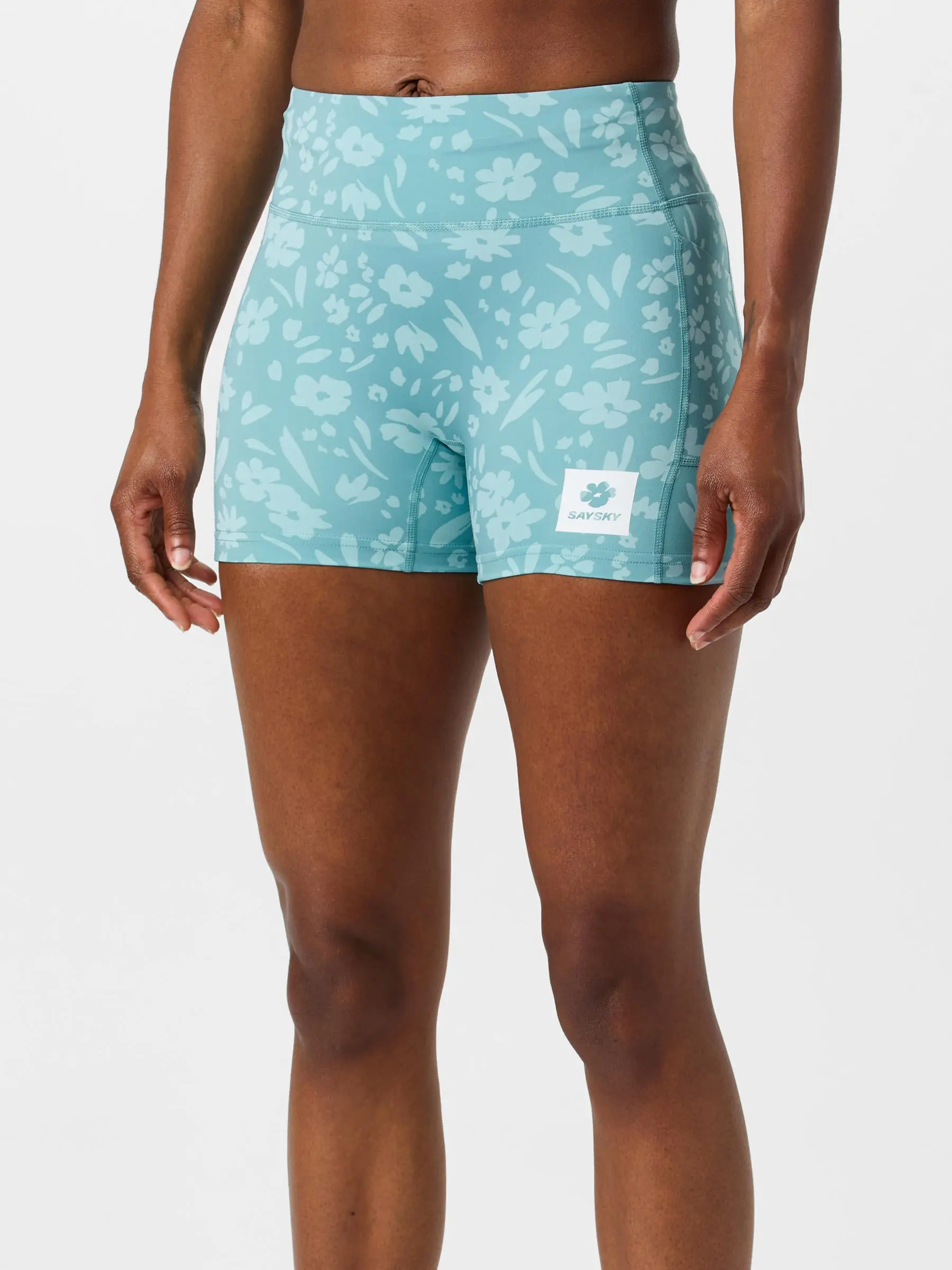 Saysky Women's Flower Combat 4" Short Tight