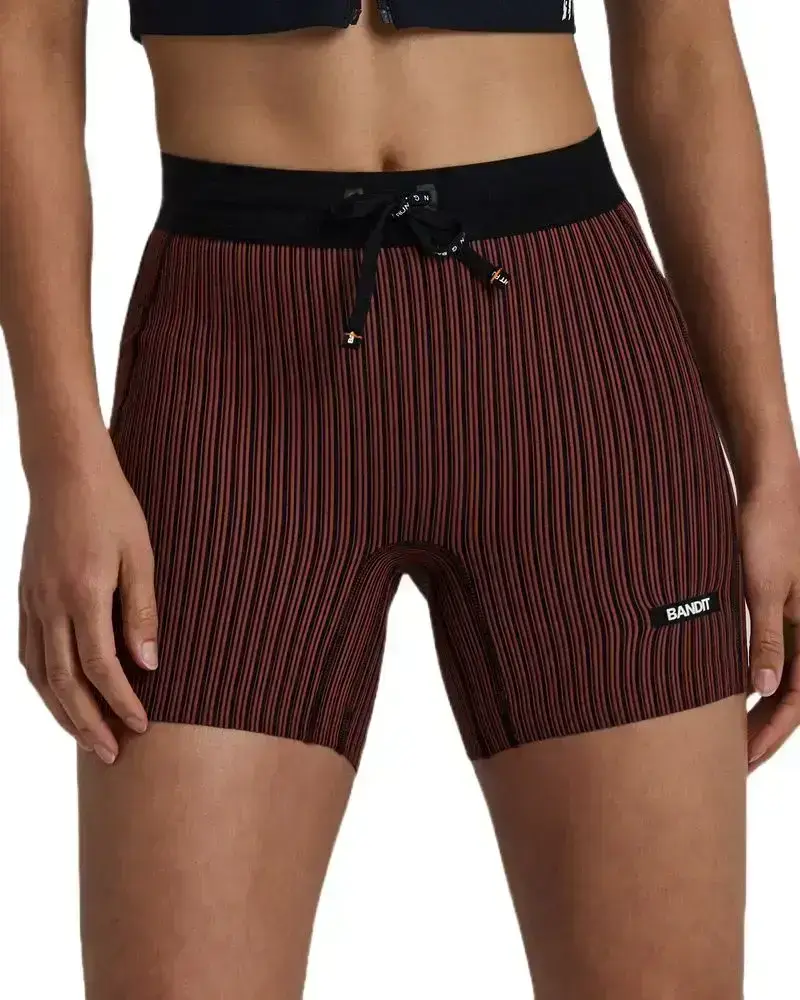 Striped Cadence 5" Compression Shorts