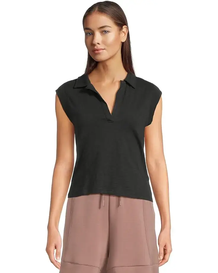 Cap Sleeve Polo