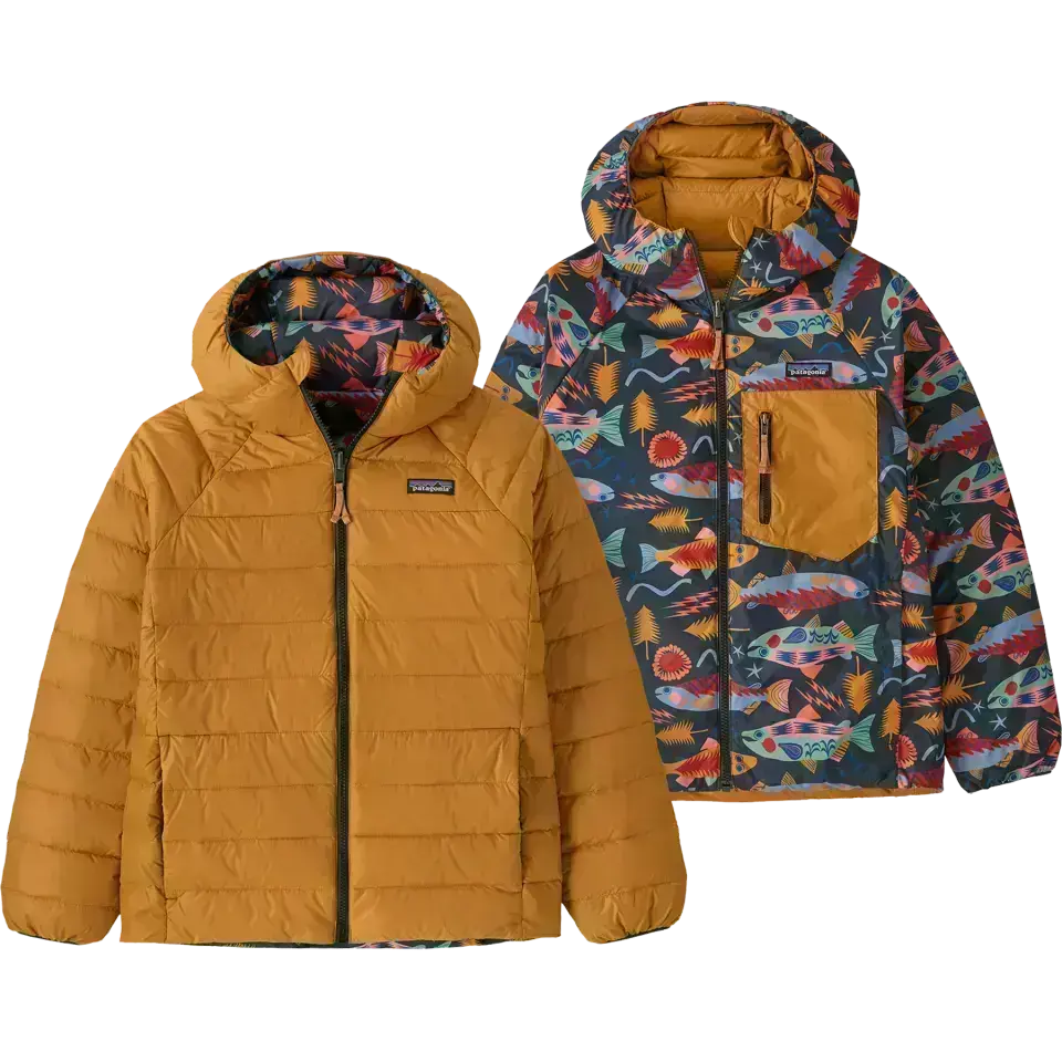 Youth Reversible Down Sweater Hoody