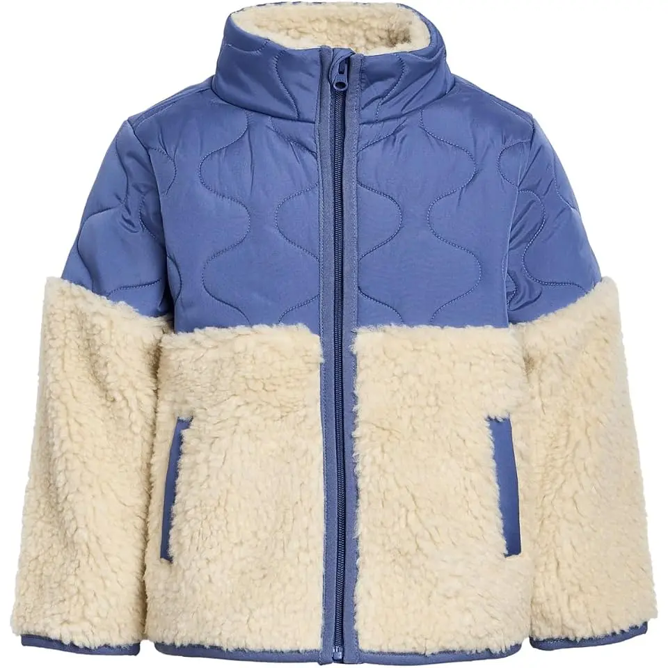 Quilted Sherpa Jacket (Infant/Toddler/Little Kid/Big Kid)