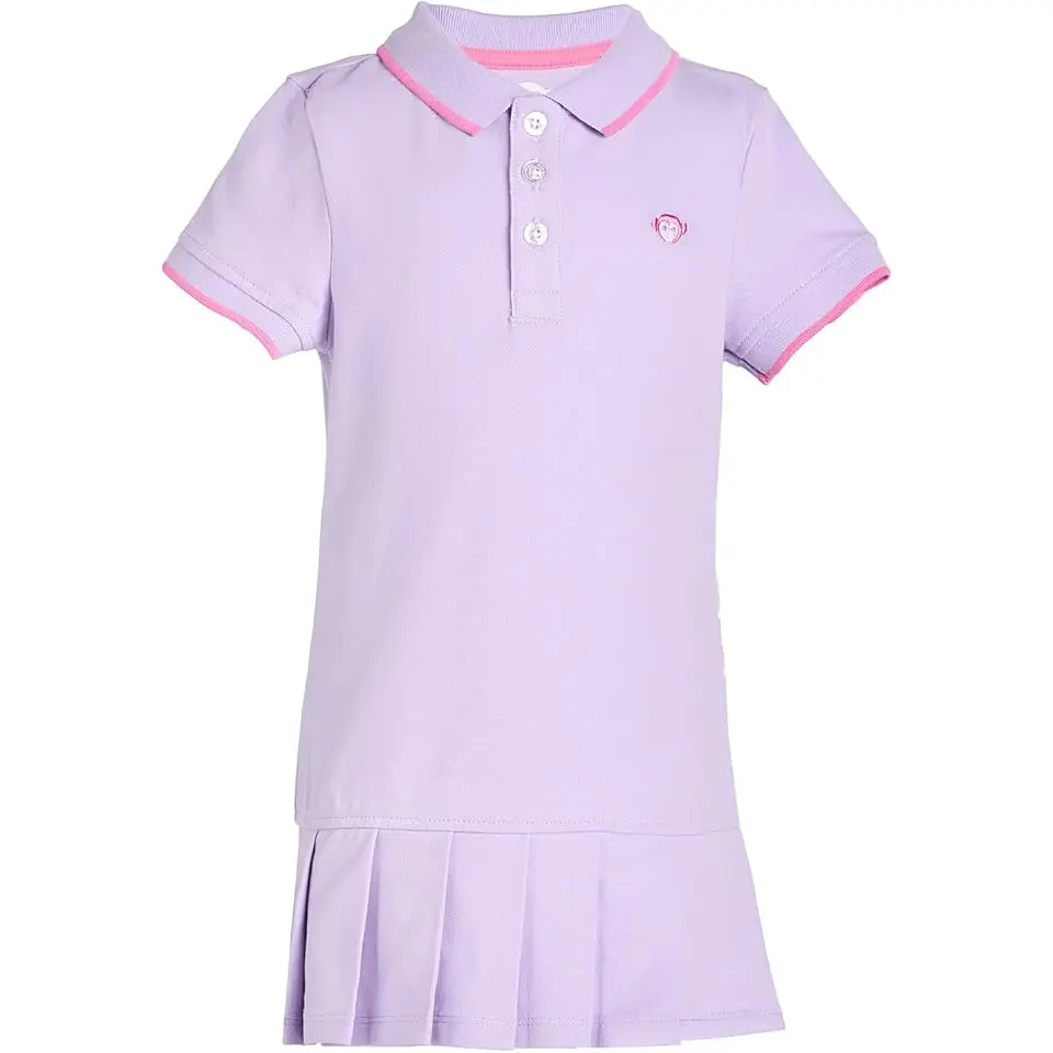 Polo Pleated Dress (Toddler/Little Kid/Big Kid)