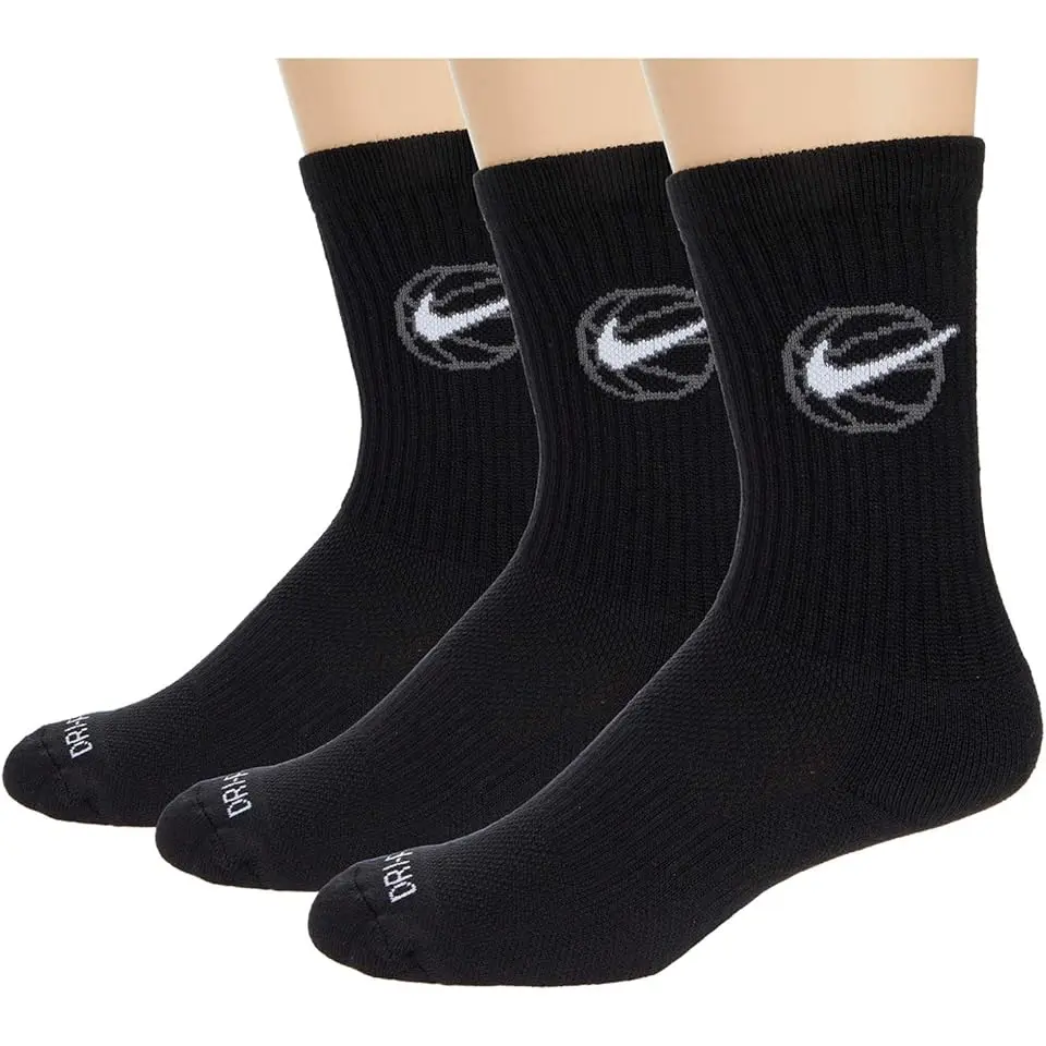 Crew Everyday Bball 3-Pair Pack (Big Kid/Adult)