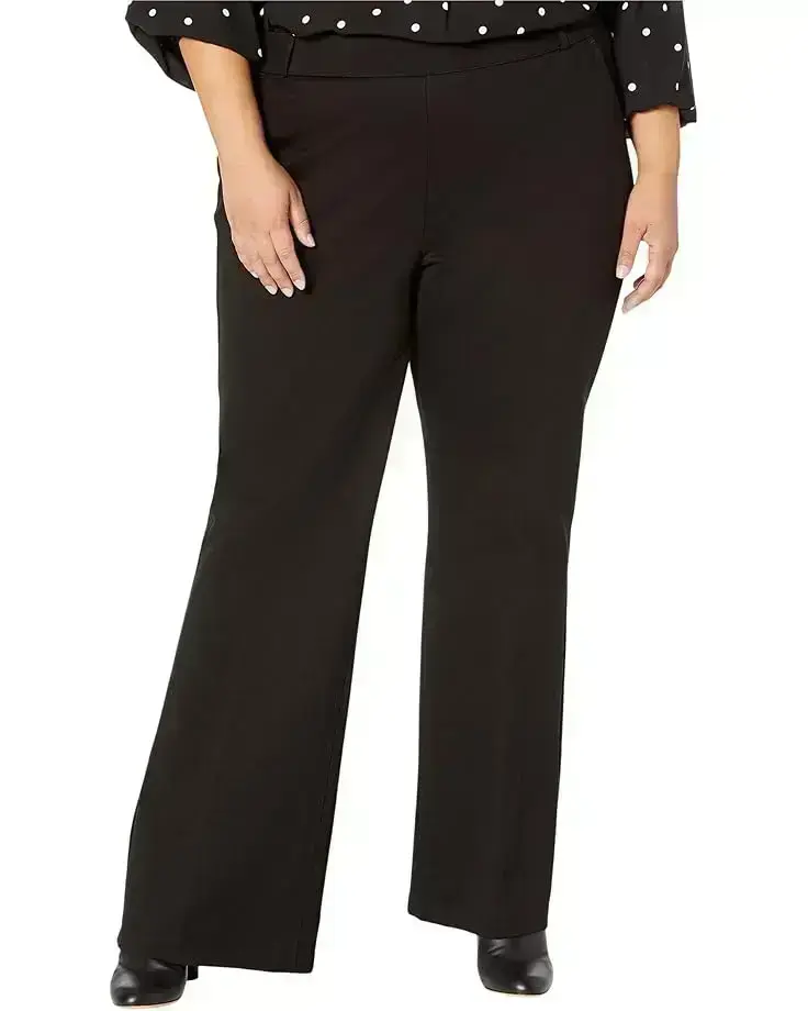 Women's NYDJ Plus Size Pull-On Flare Leg Trousers