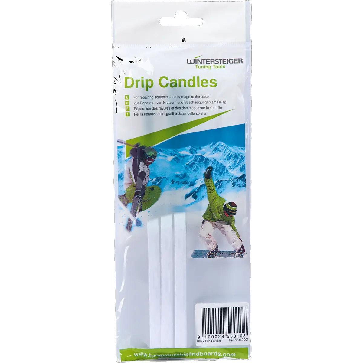 Drip Candles Clear P-Tex
