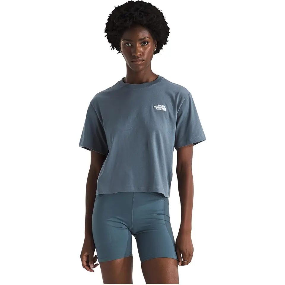 Evolution Simple Dome Crop Relaxed Short Sleeve Tee