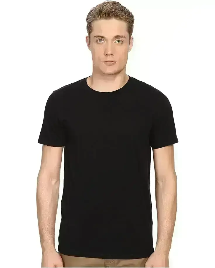 Men's Vince Short Sleeve Pima Cotton Crew Neck Shirt