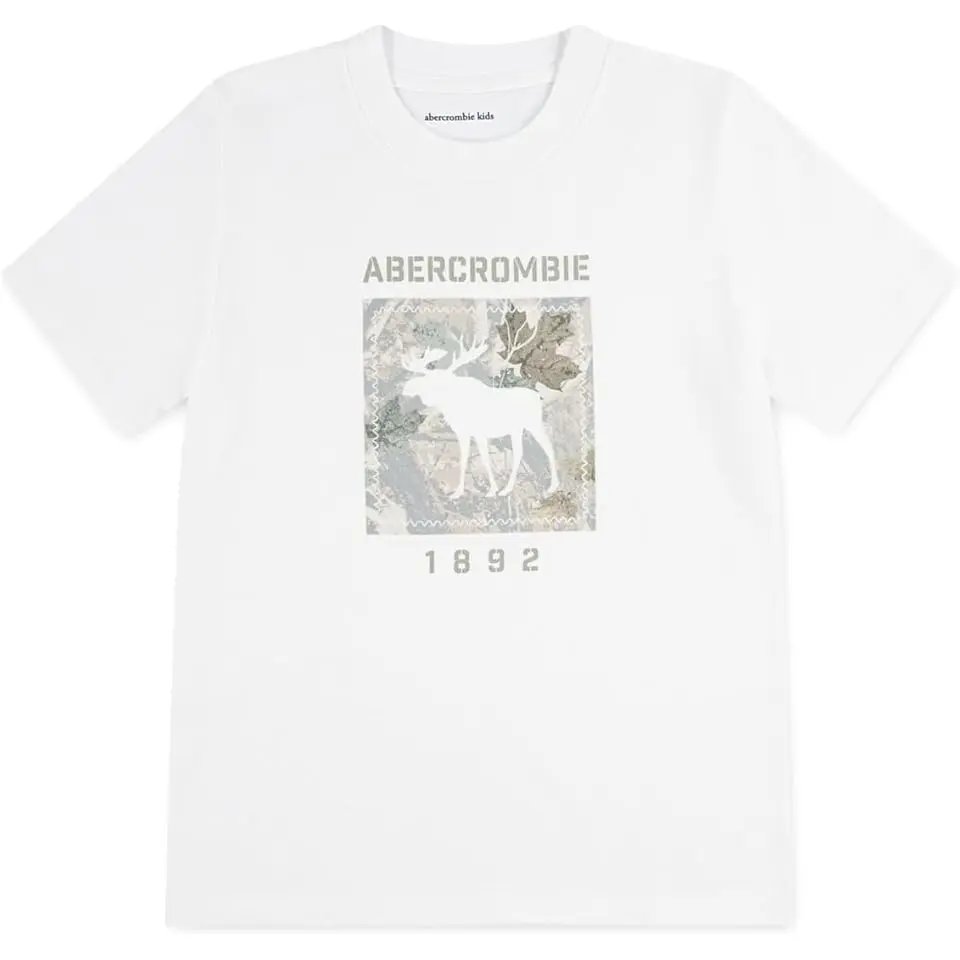 Camo Moose Fill Tee (Big Kid)