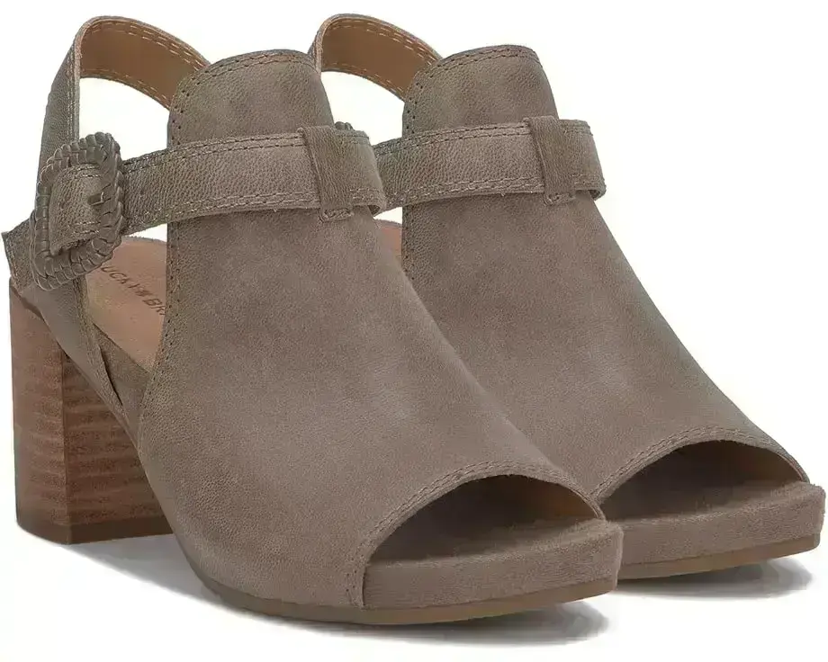 Women's Lucky Brand Juliane Cutout Heeled Sandal