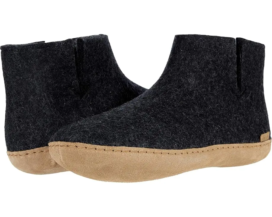 Unisex Glerups Wool Boot Leather Outsole