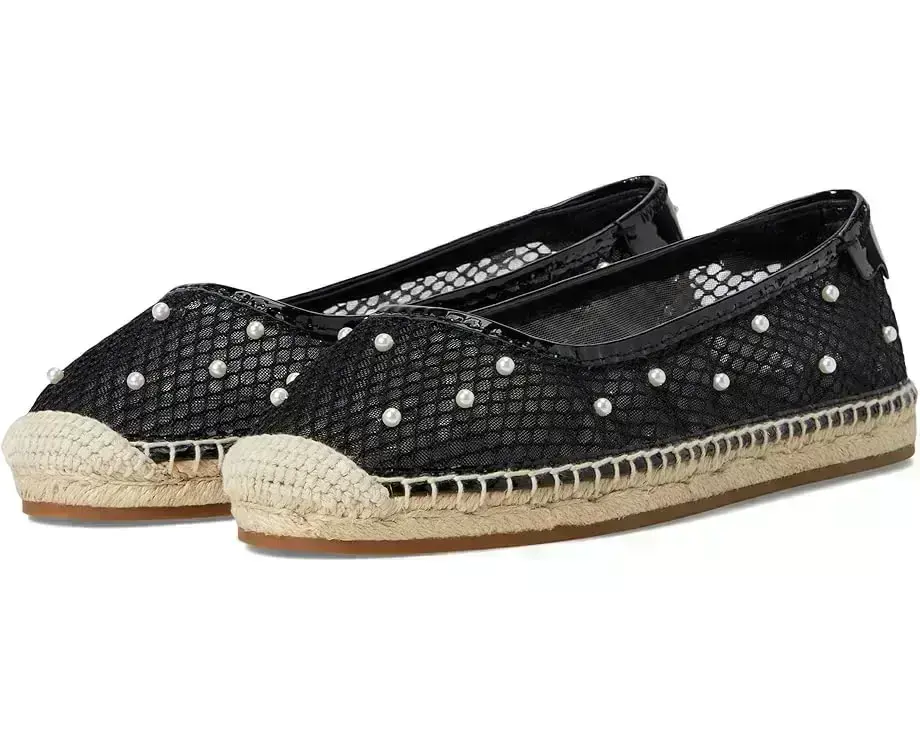 Women's Kate Spade New York Pearl Fishnet Espadrille Ballet Flat