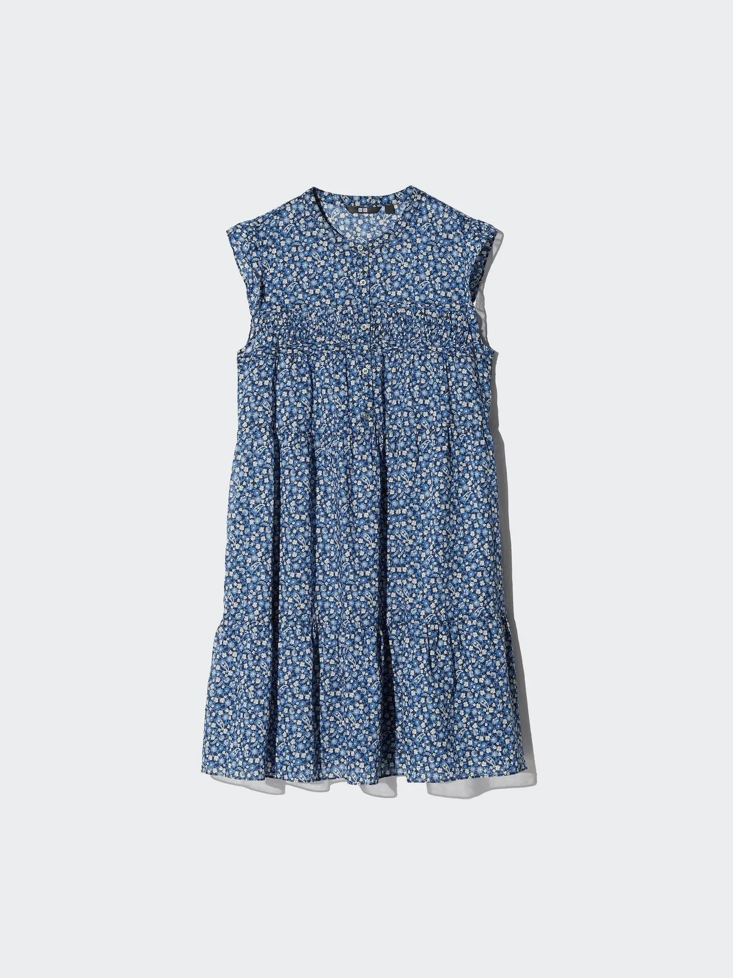Women's Light Cotton Tiered Dress