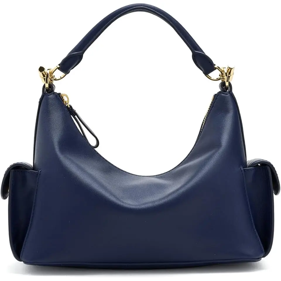 Nappa Leather Small Blaike Shoulder Bag