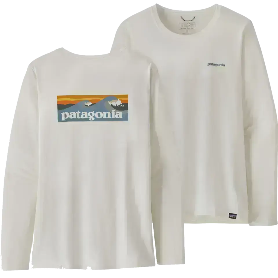 Women's Long Sleeved Capilene Cool Daily Graphic Shirt - Waters