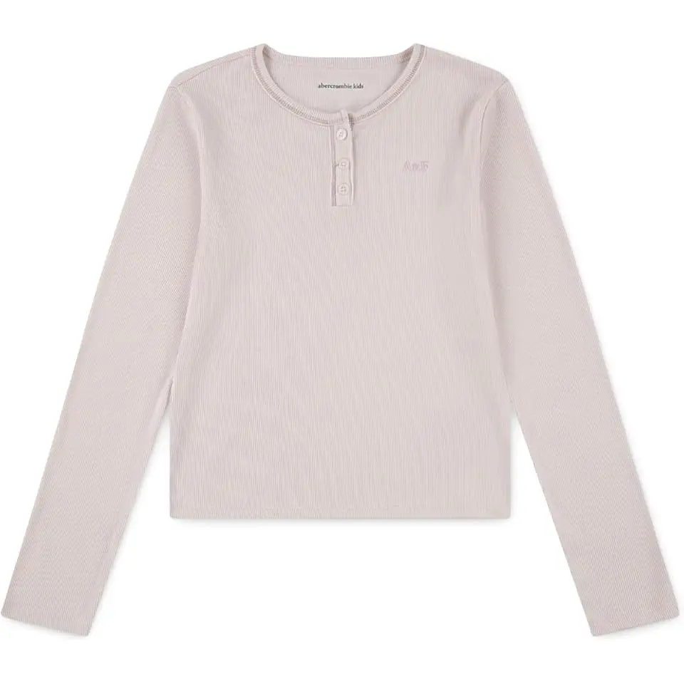 Essential Long Sleeve Henley (Big Kid)