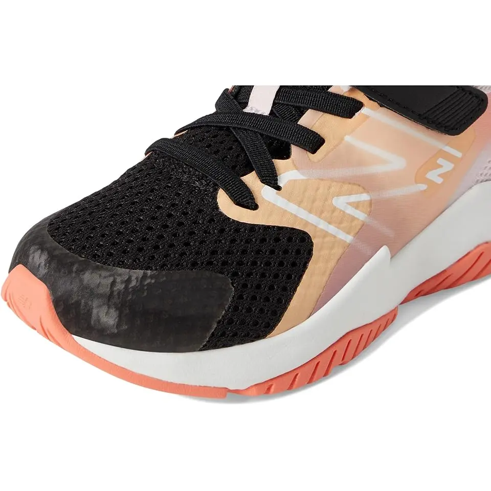 Rave Run v2 Bungee Lace with Top Strap (Little Kid/Big Kid)