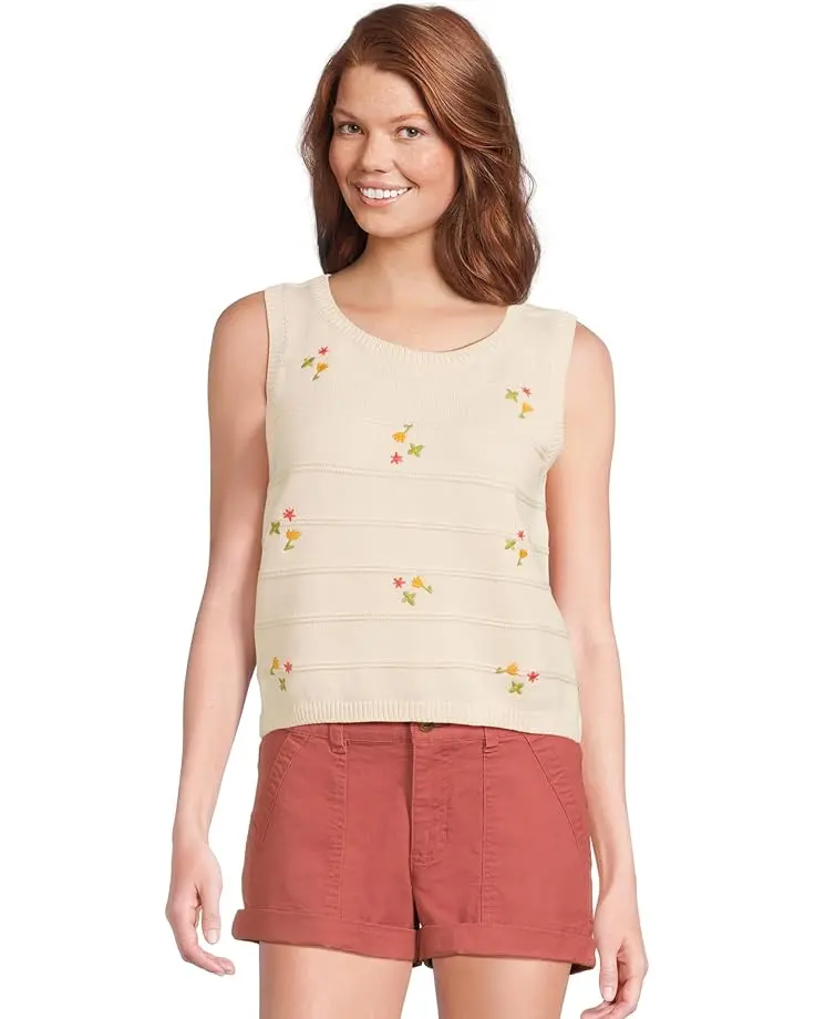 Women's Toad&Co Bianca Crew Tank Embroidered