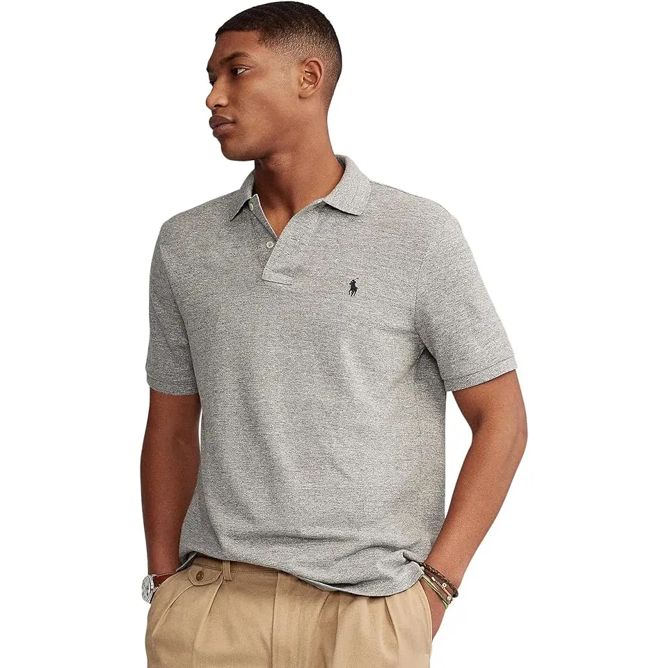 Classic Fit Mesh Polo