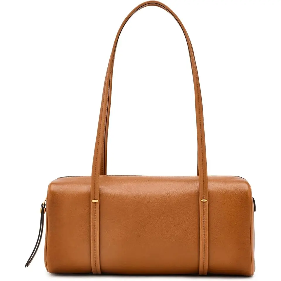The Brioche Shoulder Bag in Suede