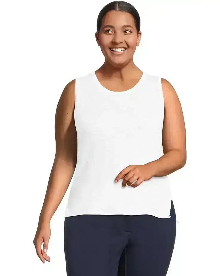 Women's Mod-o-doc Hi-Lo Shell Sweater