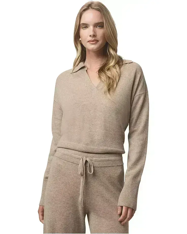 Women's Splendid Tori Cashmere Polo Sweater