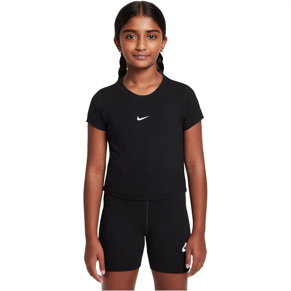 Sportswear Cropped T-shirt (Little Kid/Big Kid)