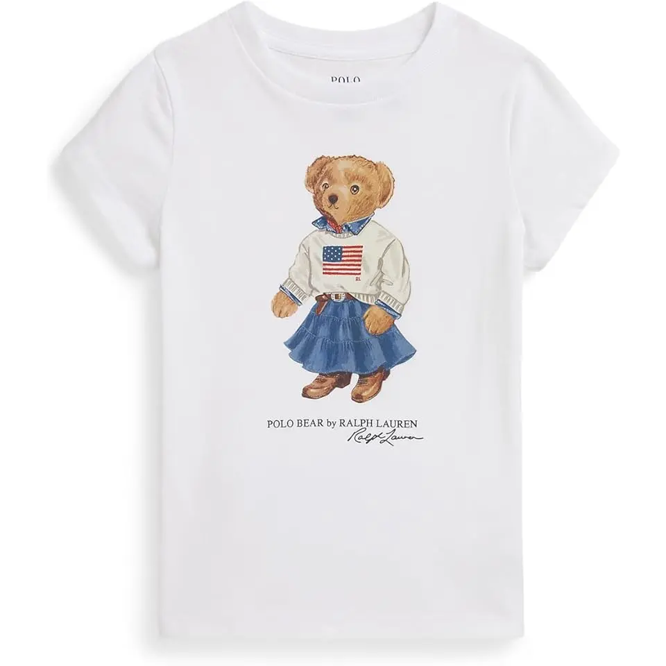 Polo Bear Cotton Jersey Tee (Toddler/Little Kid)