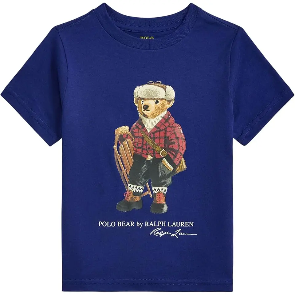 Polo Bear Cotton Jersey Tee (Toddler/Little Kid)